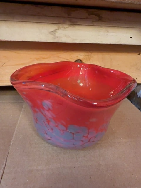 Hand blown glass