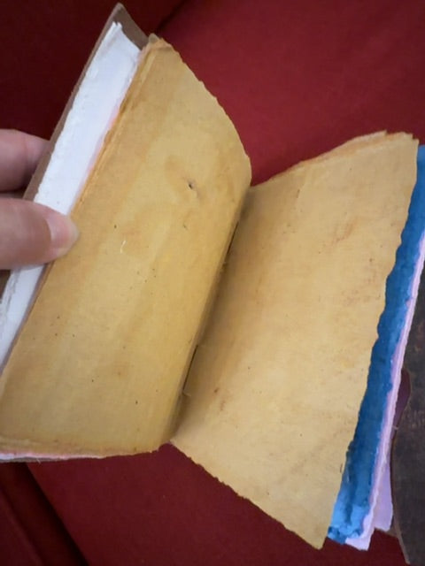 Old leather journal