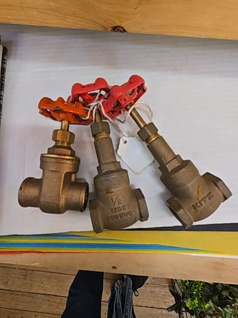3 Faucet Valves