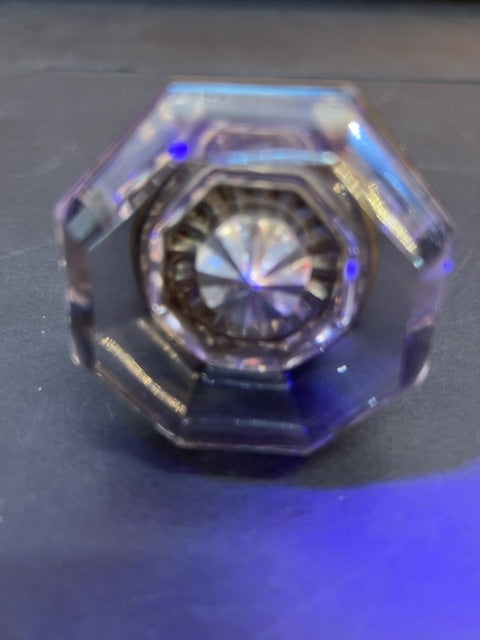 Purple Glass Door Knob