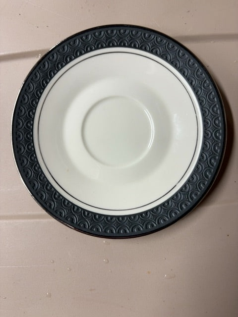 FRANCISCAN MASTERPIECE MIDNIGHT MIST CHINA Coffee Cup Saucer ONLY