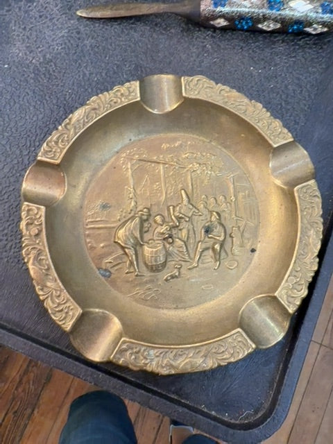 Brass ash tray