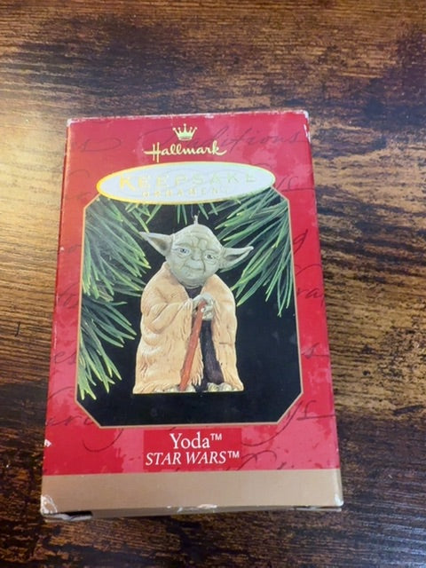 1997 Star Wars Yoda Ornament