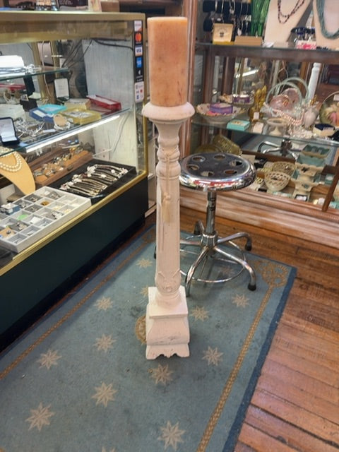 Tall candle decor