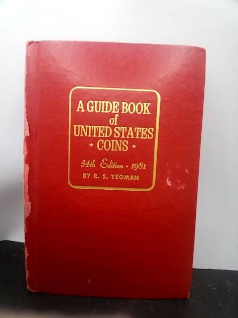34th Edition 1981 A Guide Book of United States Coins