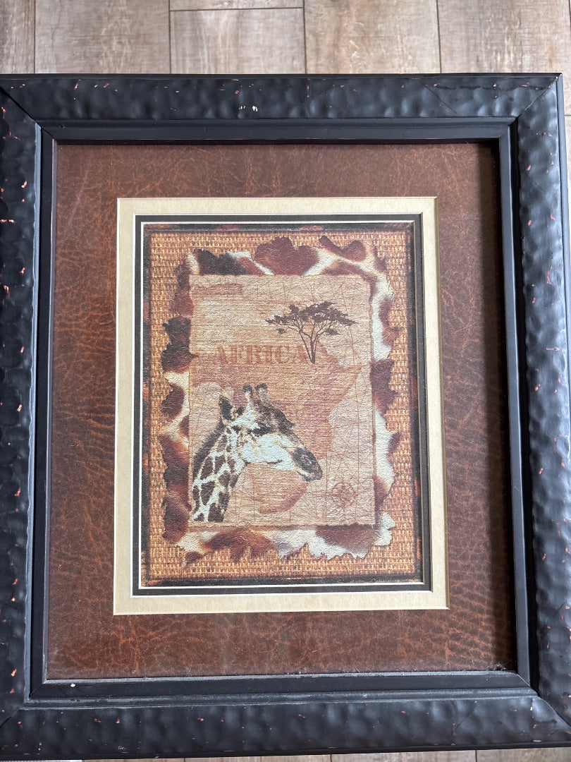 Giraffe Framed Picture