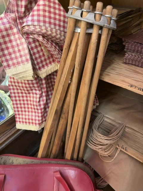 Antique drying rack