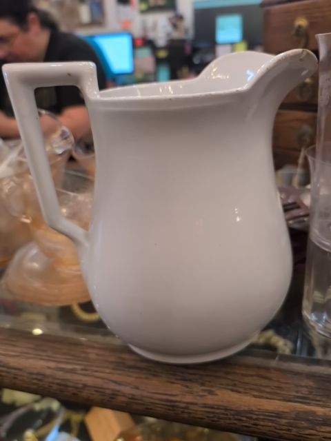 1868 English pitcher as is