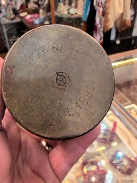 Large trench art vase 1919