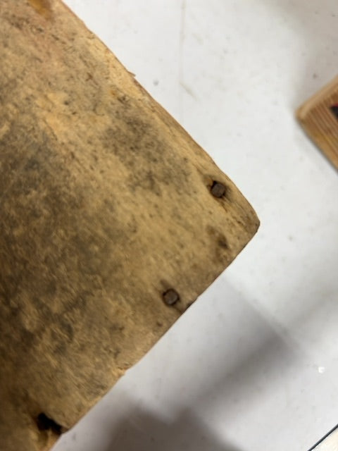 Antique Wooden Box with handle