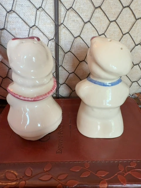 Boy & Girl  Shawnee Salt & Pepper Shakers