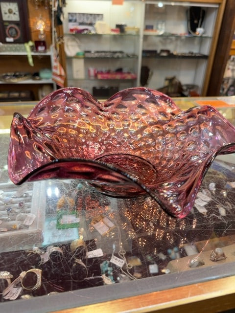 Vtg Empoli Italian glass