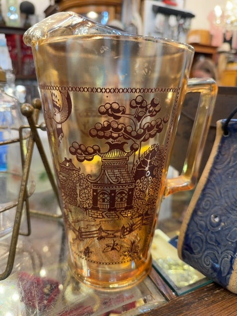 Jeannette glass marigold pitcher