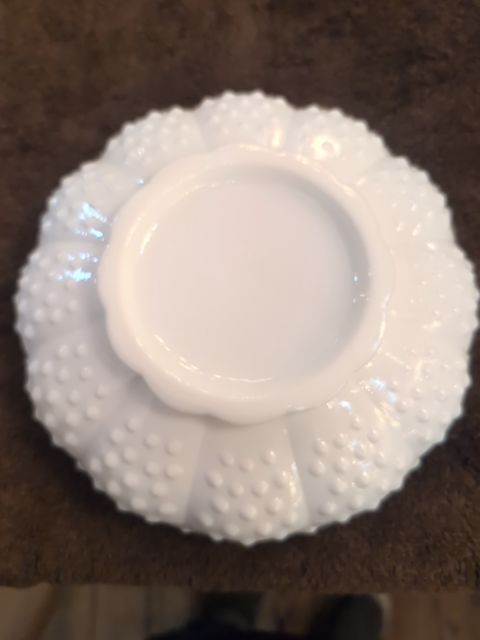 Fenton hobnail ashtray