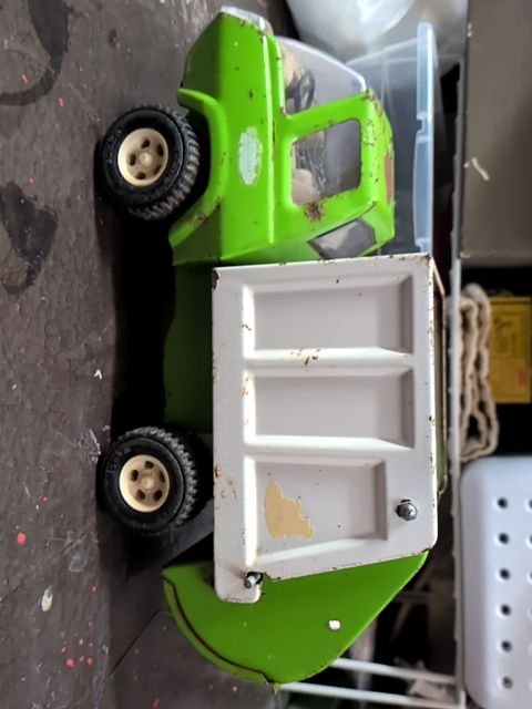 Tonka garbage truck as is