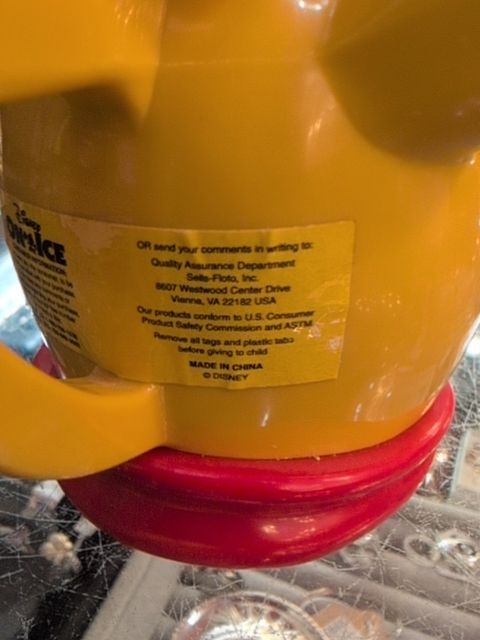 Winnie the Pooh Disney on ice cup holder