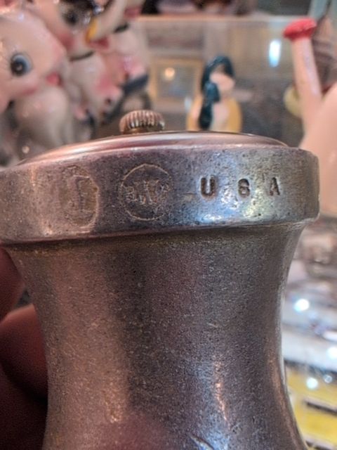 Salt&Pepper Large pewter made in USA