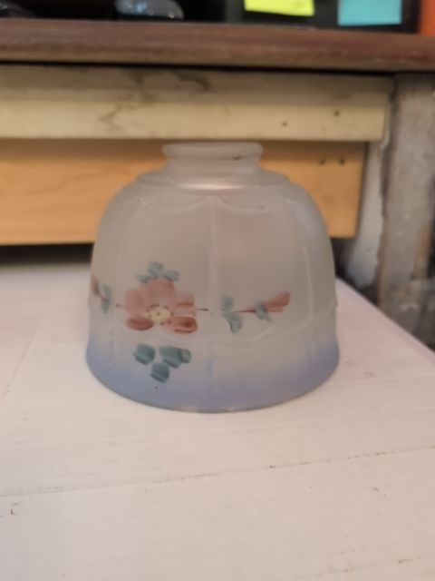 Hand-Painted frosted lamp shade