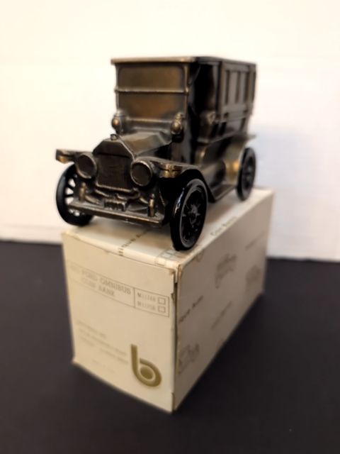 Ford omnibus coin bank