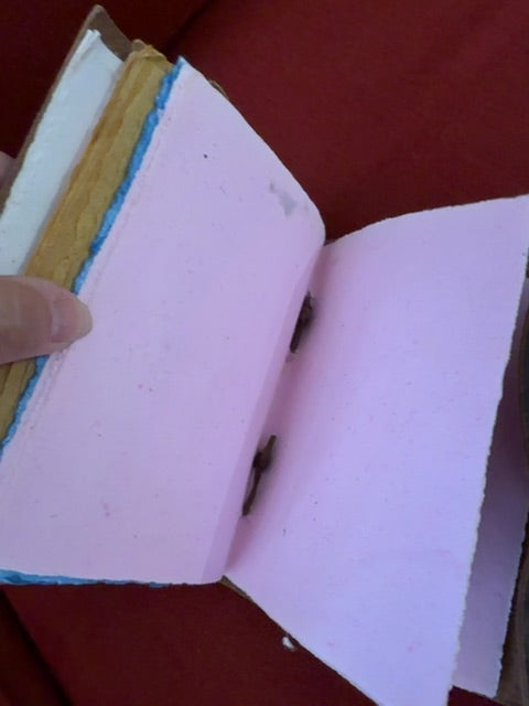 Old leather journal