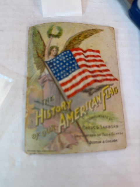 Booklet history of our American flag