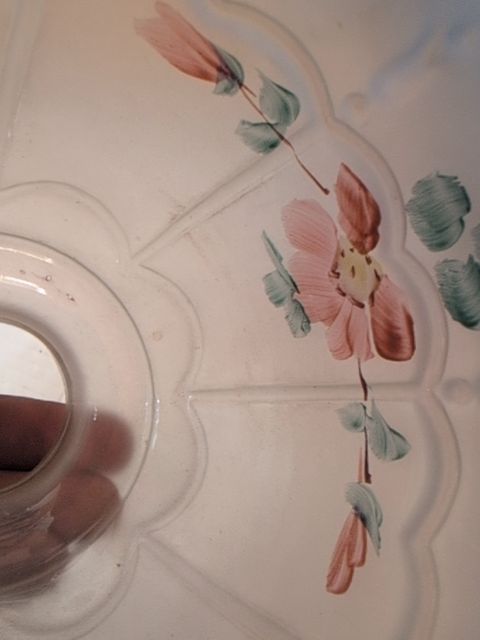 Hand-Painted frosted lamp shade