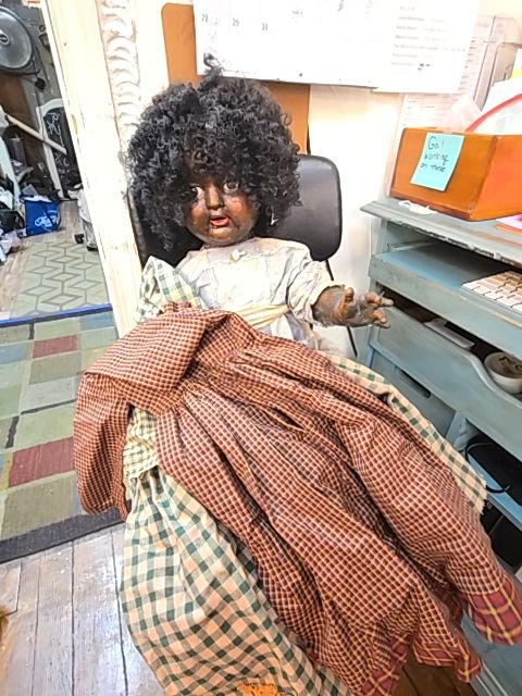 Black Doll/dresses