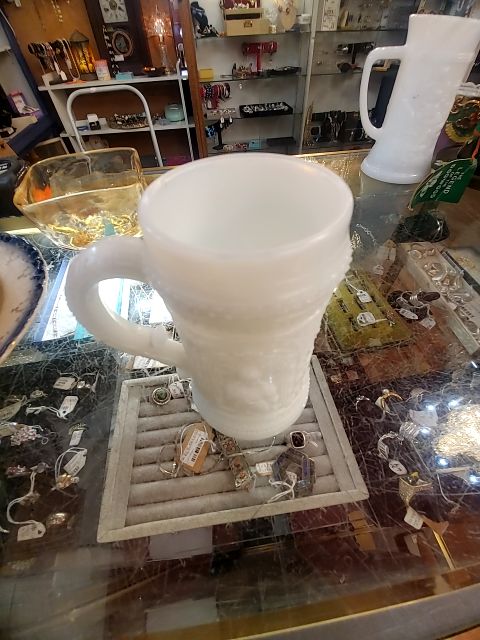 Milk Glass Mug