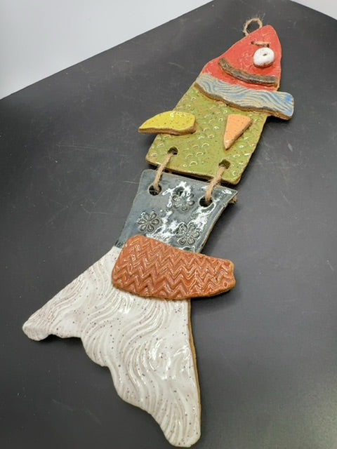 Handmade fish art