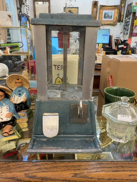 Vintage 1930s son five cent gumball machine