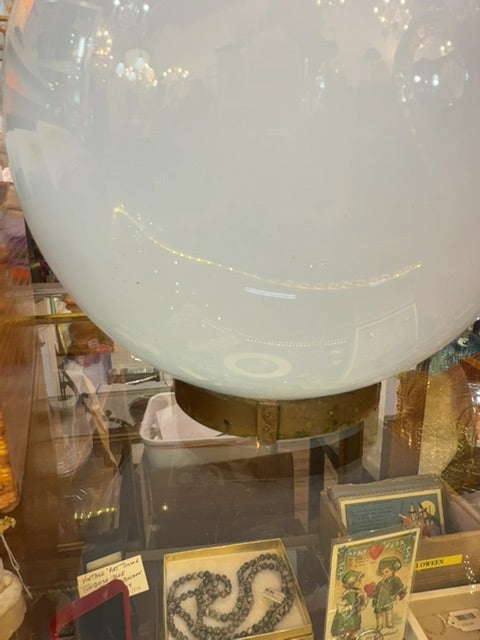 Mid-century blue globe