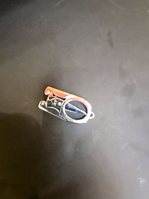 Folding scissors