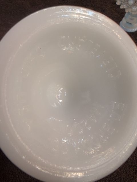 White Brody thumbprint chalice