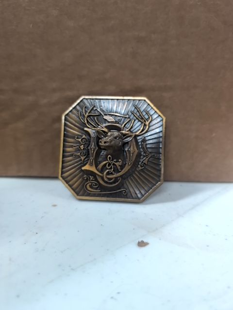 D & Co deer belt buckle