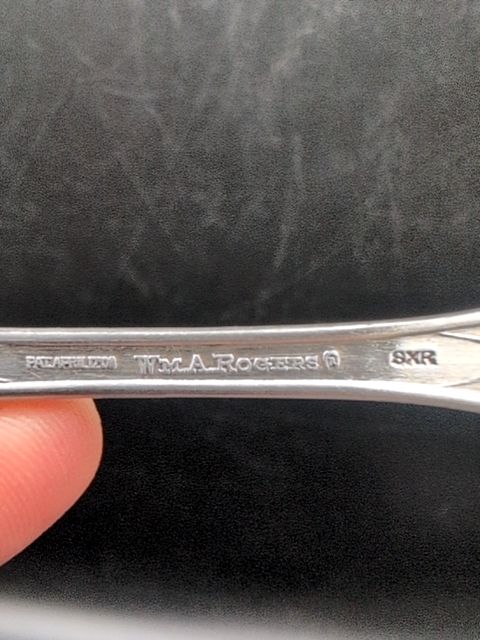 Gloria twist fork silver plate