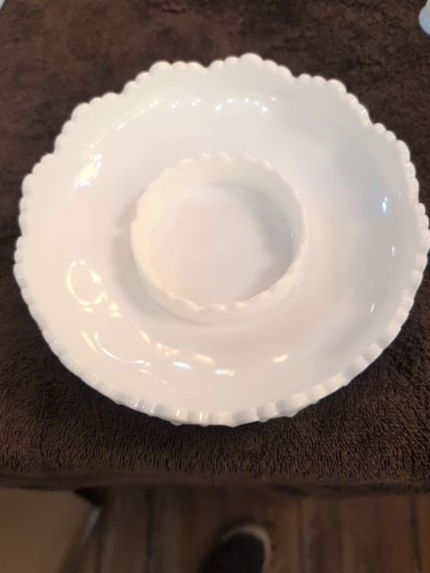 Fenton hobnail ashtray