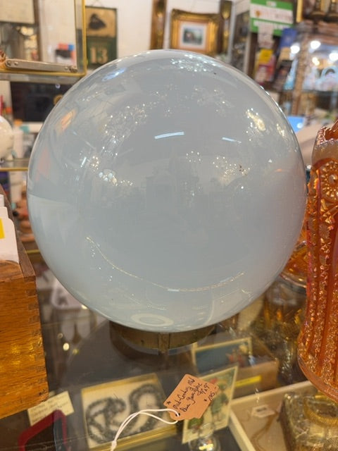 Mid-century blue globe