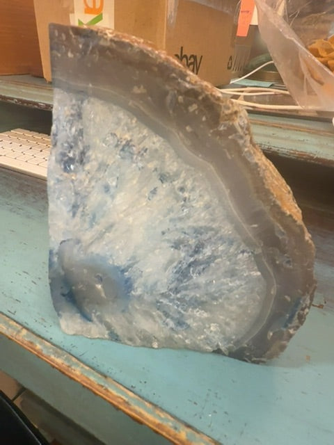Blue Agate. 1504 g