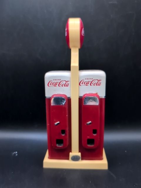 Coca-Cola gas pump salt and pepper shaker