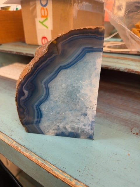 Blue Agate. 1504 g