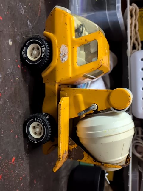 Tonka cement truck as is